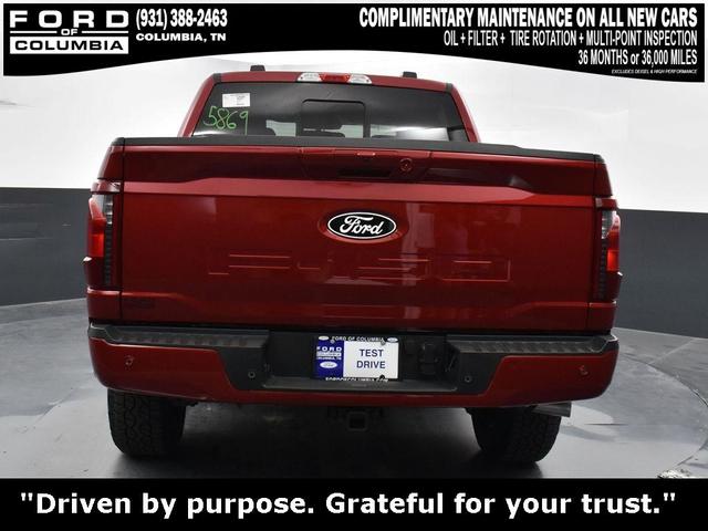 Photo of 2025 Rapid Red Metallic Tinted Clearcoat Ford F-150
