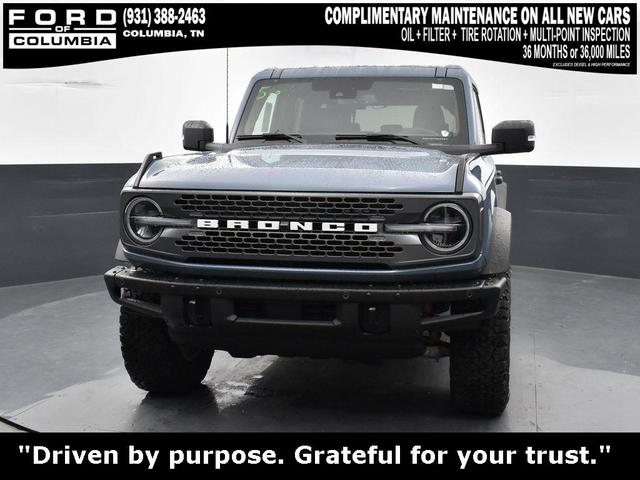 Photo of 2025 Azure Gray Metallic Tri-Coat Ford Bronco