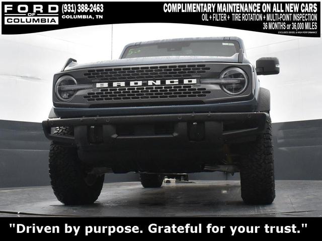 Photo of 2025 Azure Gray Metallic Tri-Coat Ford Bronco