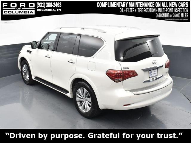 Photo of 2016 Majestic White INFINITI QX80