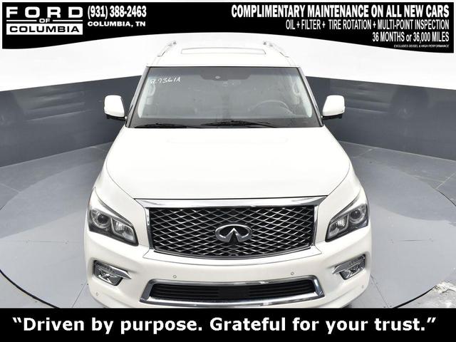 Photo of 2016 Majestic White INFINITI QX80
