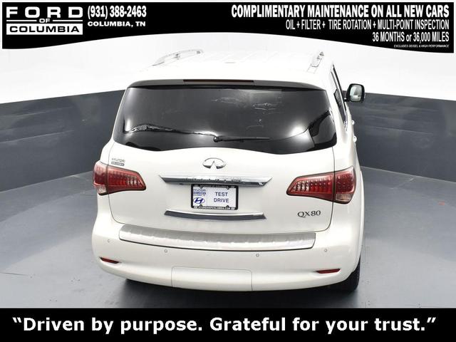 Photo of 2016 Majestic White INFINITI QX80