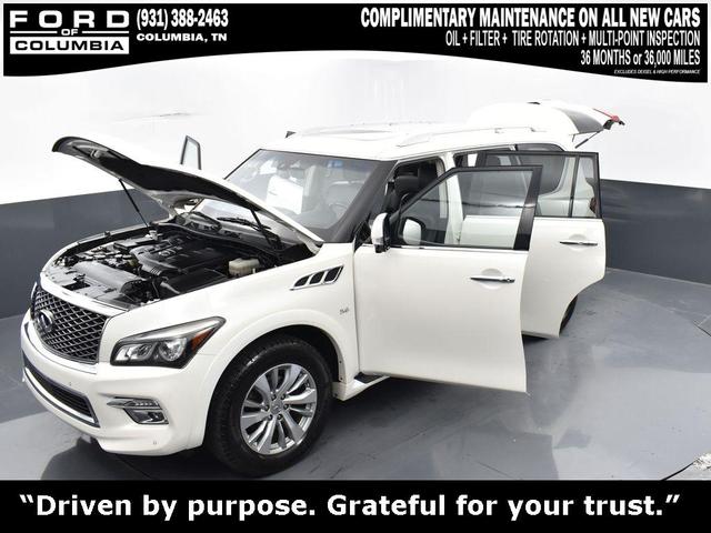 Photo of 2016 Majestic White INFINITI QX80