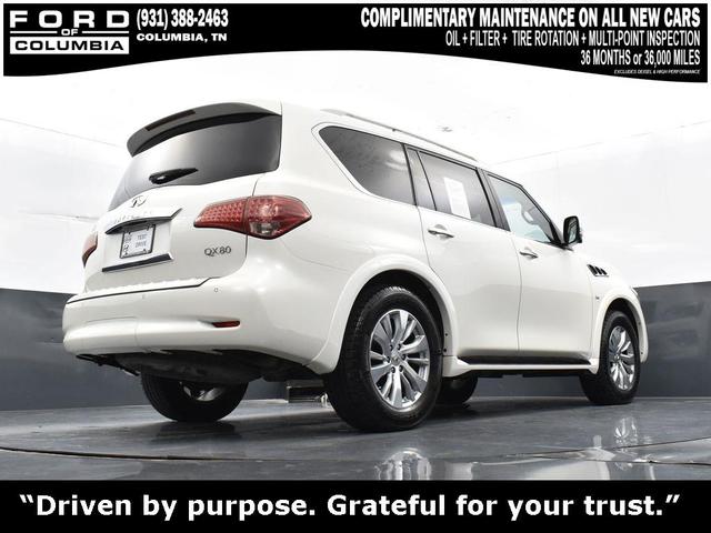 Photo of 2016 Majestic White INFINITI QX80
