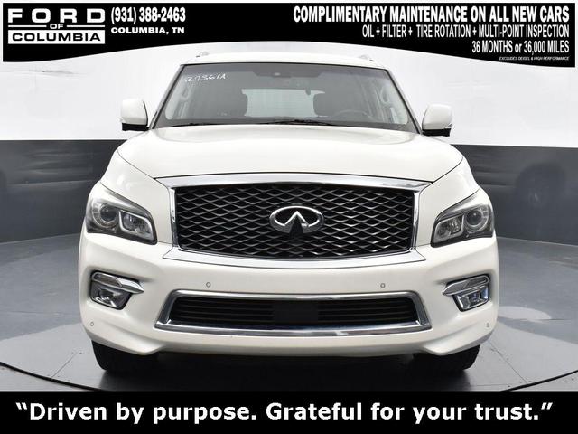 Photo of 2016 Majestic White INFINITI QX80