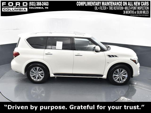Photo of 2016 Majestic White INFINITI QX80
