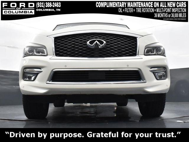 Photo of 2016 Majestic White INFINITI QX80