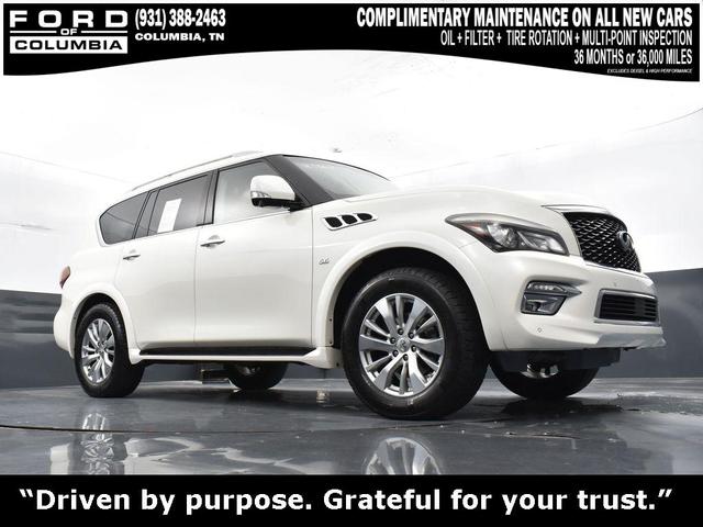 Photo of 2016 Majestic White INFINITI QX80