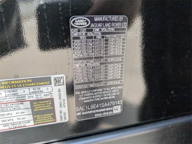 Photo of 2025 Santorini Black Land Rover Range Rover Sport