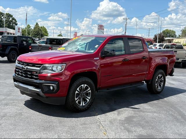 Photo of 2021 Cherry Red Tintcoat Chevrolet Colorado