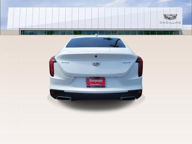 Photo of 2020 Crystal White Tri-Coat Cadillac CT4