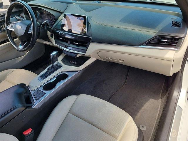 Photo of 2020 Crystal White Tri-Coat Cadillac CT4