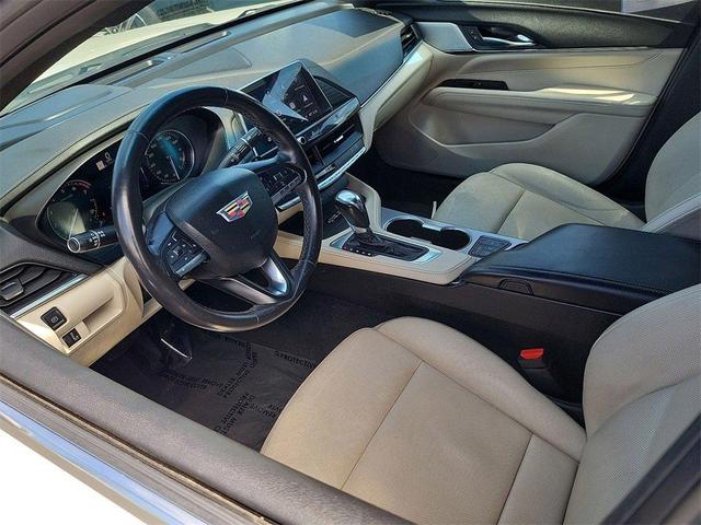 Photo of 2020 Crystal White Tri-Coat Cadillac CT4
