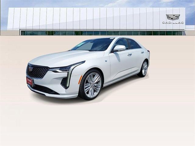 Photo of 2020 Crystal White Tri-Coat Cadillac CT4