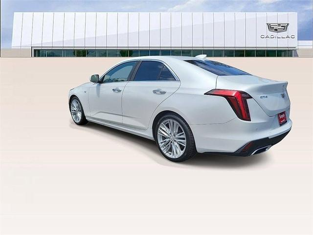 Photo of 2020 Crystal White Tri-Coat Cadillac CT4