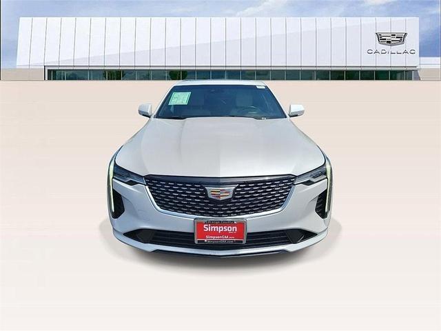 Photo of 2020 Crystal White Tri-Coat Cadillac CT4