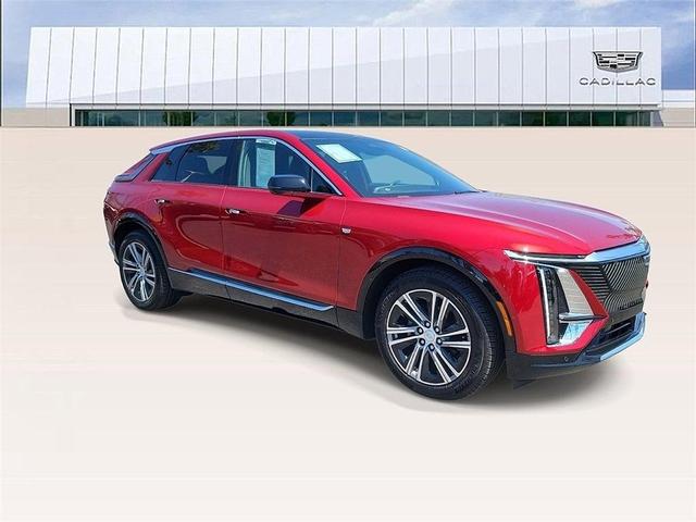 Photo of 2025 Radiant Red Cadillac LYRIQ