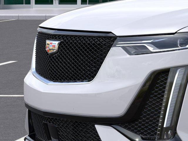 Photo of 2025 Crystal White Tri-Coat Cadillac XT6
