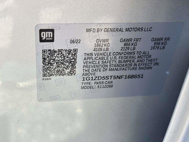 Photo of 2022 Silver Chevrolet Malibu