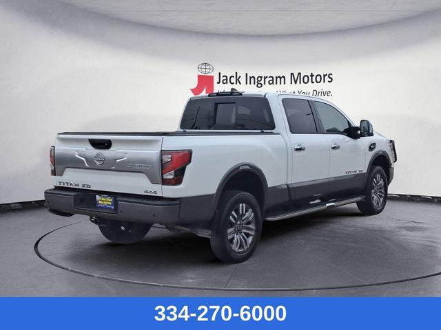 Photo of 2024 Pearl White Tricoat Nissan Titan XD