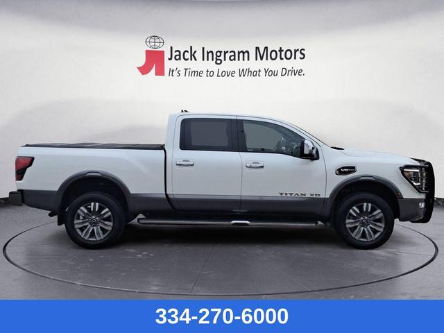 Photo of 2024 Pearl White Tricoat Nissan Titan XD