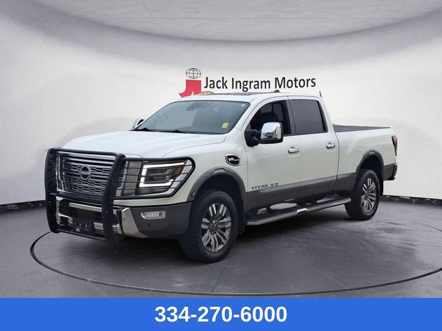 Photo of 2024 Pearl White Tricoat Nissan Titan XD