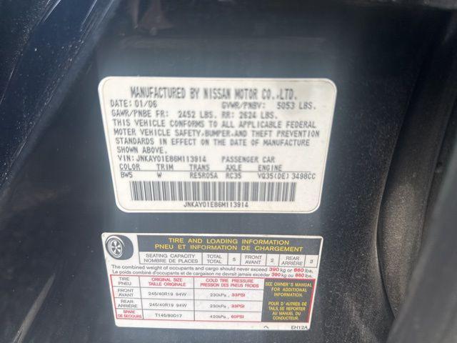 2006 Infiniti M35