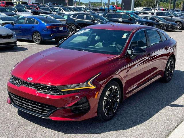 Photo of 2021 Passion Red Kia K5