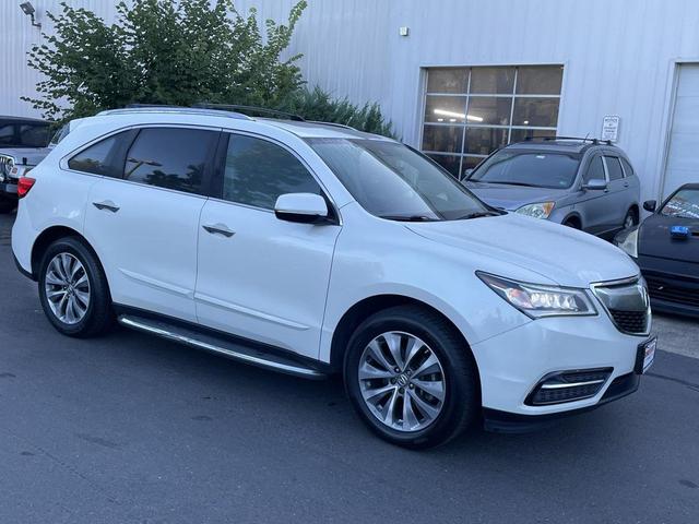 Photo of 2014 White Diamond Pearl Acura MDX