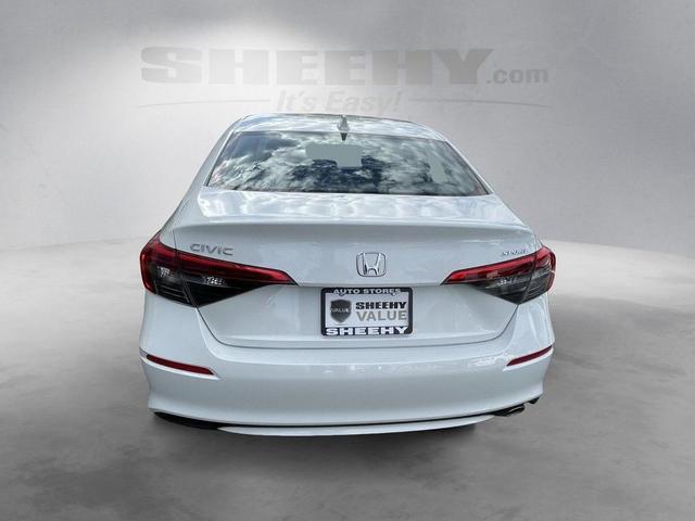Photo of 2024 Platinum White Pearl Honda Civic