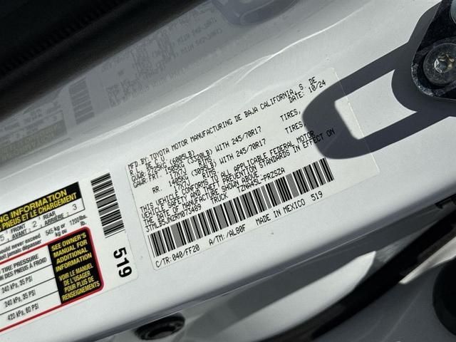 Photo of 2024 Ice Cap Toyota Tacoma