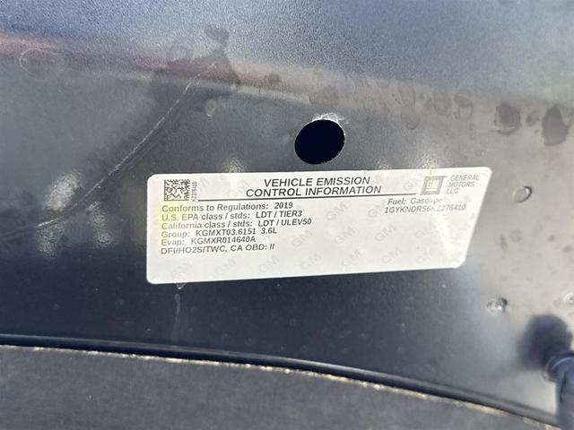 Photo of 2019 Stellar Black Metallic Cadillac XT5