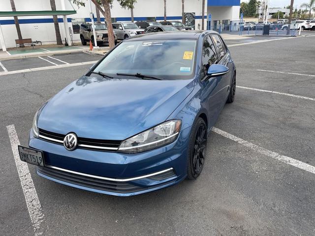 Photo of 2021 Silk Blue Metallic Volkswagen Golf