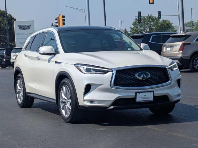 Photo of 2019 Majestic White INFINITI QX50