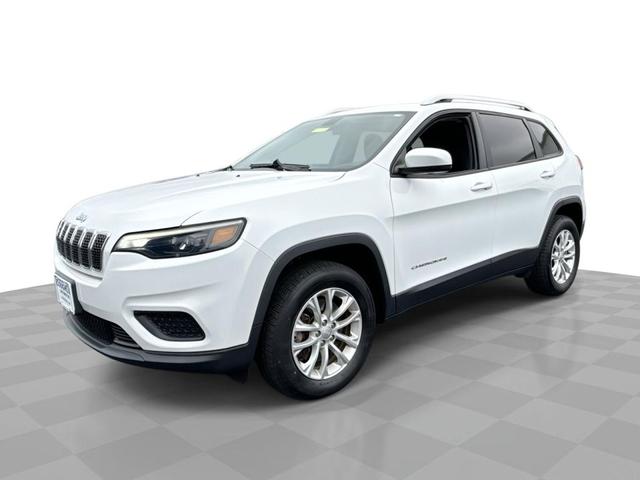 Photo of 2020 Bright White Clearcoat Jeep Cherokee