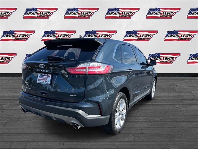 Photo of 2022 Blue Metallic Ford Edge