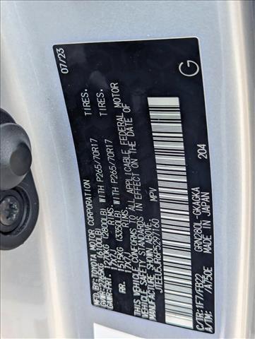 Photo of 2023 Classic Silver Metallic Toyota 4Runner