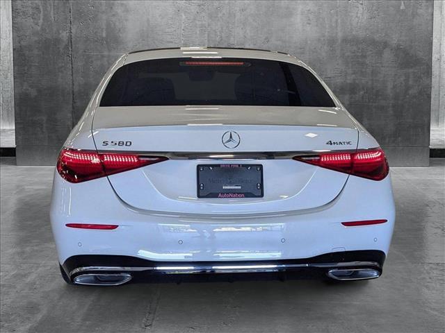 Photo of 2025 MANUFAKTUR Moonlight White Metallic Mercedes-Benz S-Class