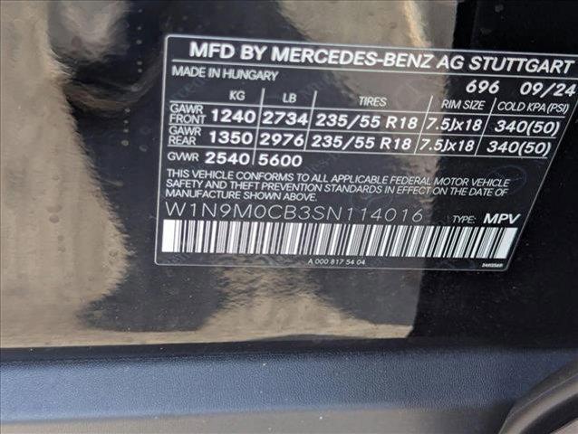 Photo of 2025 Night Black Mercedes-Benz EQB 250