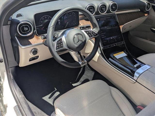 Photo of 2025 Polar White Mercedes-Benz C-Class