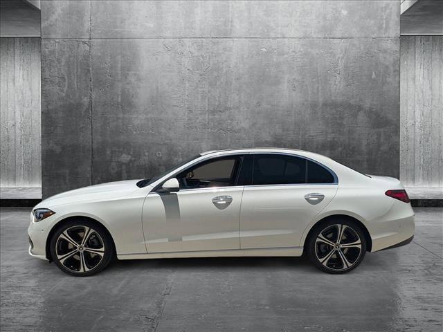 Photo of 2025 Polar White Mercedes-Benz C-Class