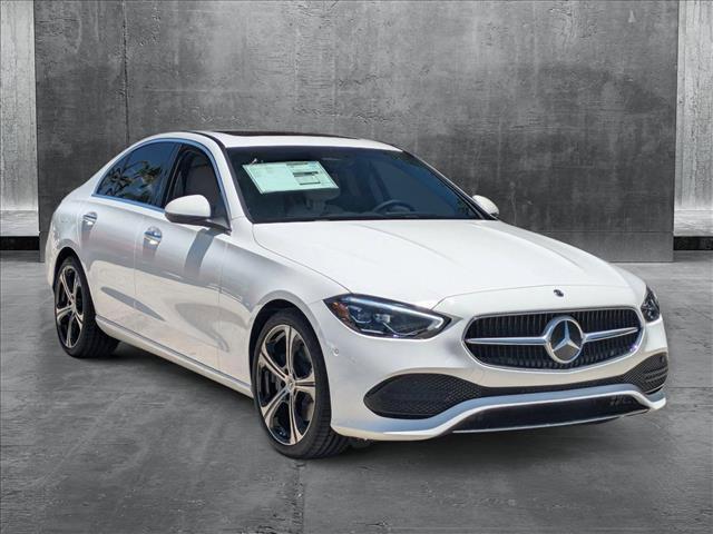 Photo of 2025 Polar White Mercedes-Benz C-Class