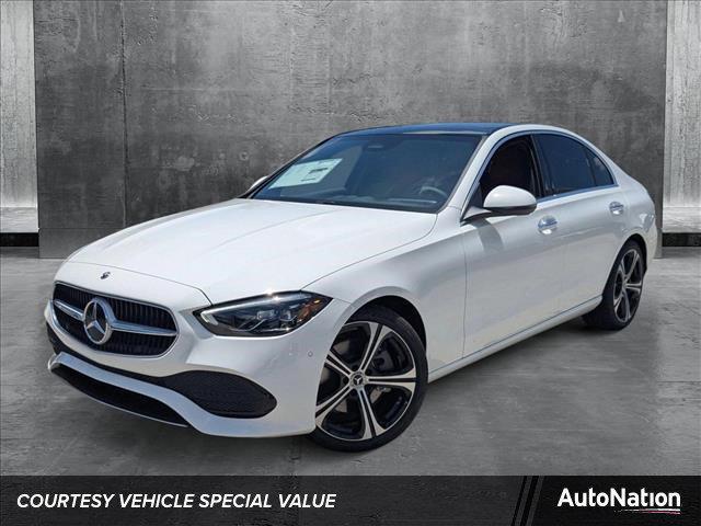 Photo of 2025 Polar White Mercedes-Benz C-Class