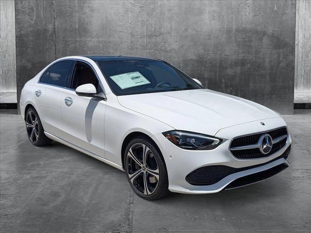 Photo of 2025 Polar White Mercedes-Benz C-Class