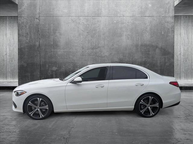 Photo of 2025 Polar White Mercedes-Benz C-Class