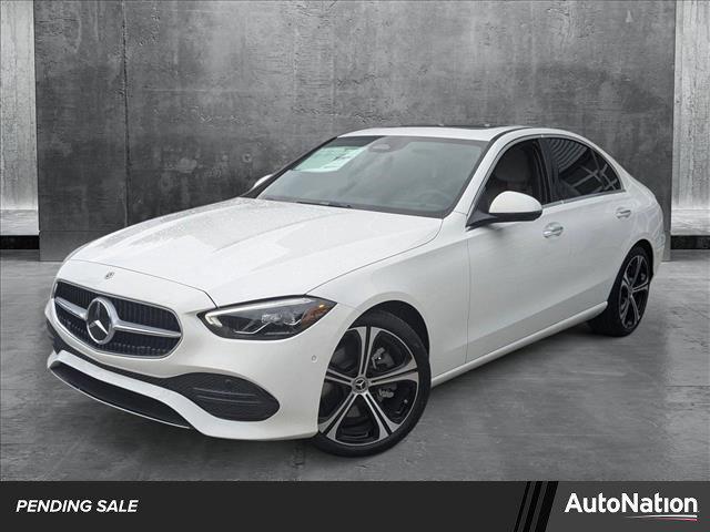 Photo of 2025 Polar White Mercedes-Benz C-Class