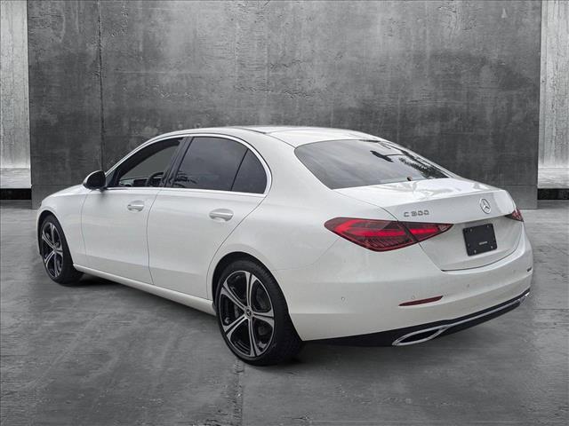 Photo of 2025 Polar White Mercedes-Benz C-Class