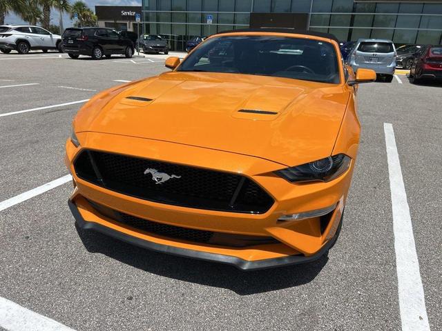 Photo of 2019 Orange Fury Metallic Tri-Coat Ford Mustang