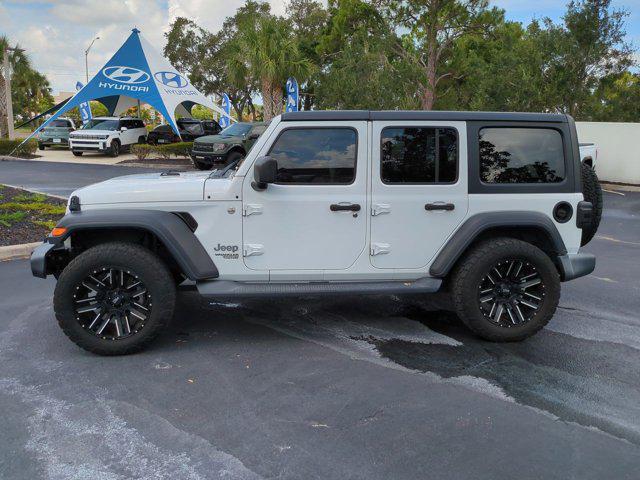 Photo of 2019 Bright White Clearcoat Jeep Wrangler Unlimited