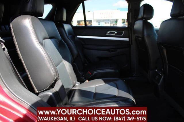 Photo of 2017 Ruby Red Metallic Tinted Clearcoat Ford Explorer